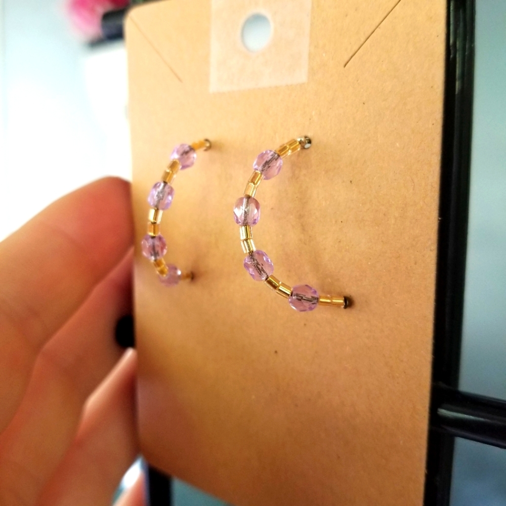 Half Hoop Earrings
